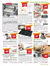 Catalogue Mathon page 41: MATHON Grand tapis de pâtisserie multi-diamètres €23,39