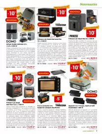 Catalogue Mathon page 7: PRINCESS Friteuse à air chaud Slim 8 L 2 000 W €80,99, DOMO Snackmaker 1 000 W €62,99