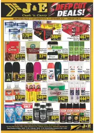 J&E Cash and Carry catalogue week 38 Page 1: Nestle Kit Kat 4 Fingers Milk Choc €467,99, Playgirl Roll-on €74,99