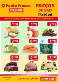 Folheto Ponto Fresco Página 1: Brócolos amanh. €1,99, Frango Fresco €2,99