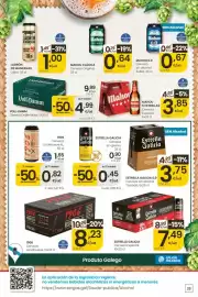 Folleto Eroski Página 23: Estrella Galicia 0,0 Tostada €3,75, Estrella Galicia Cerveza sin gluten €0,45