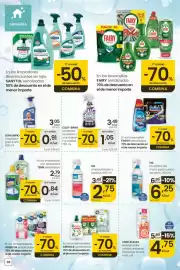 Folleto Eroski Página 28: Cillit-bang limpiador suciedad y manchas de humedad €1,05, Tenn limpiadores con bioalcohol €0,84