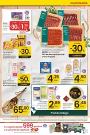 Folleto Eroski Página 9: Tres Viajeros Queso D.O.P. Arzúa-Ulloa €6,45, Villar jamón gran reserva €65,00