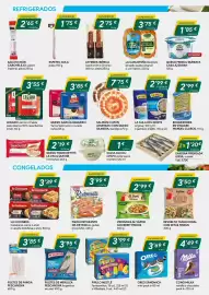 Folleto Masymas Página 10: Skandia salmón o atún ahumado con queso €7,75, Pirulo Fantasmikos €3,99