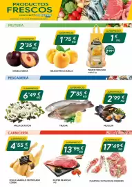 Folleto Masymas Página 2: Cuartos u octavos de cordero €17,49, Ciruela negra €2,35