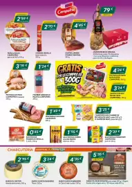 Folleto Masymas Página 3: Navidul - centro jamon curado €4,45, Campofrío €3,25
