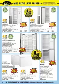 Harald Nyborg tilbudsavis uge 38 Side 36: Wasco Køle/Fryseskab €1.799,00, Wasco Amerikaner Køle-/Frys €2.699,00