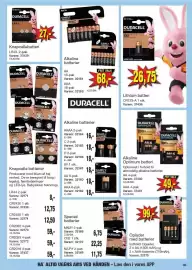 Harald Nyborg tilbudsavis uge 38 Side 41: Duracell Knapcellebatteri €27,00, Duracell Special batterier €22,25