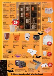 Harald Nyborg tilbudsavis uge 38 Side 55: Halloween servietter €9,00, Slikposer græskar €10,00
