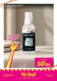 Hi five tilbudsavis uge 38 Side 10: Sterling tekstilrens 500 mL €50,00