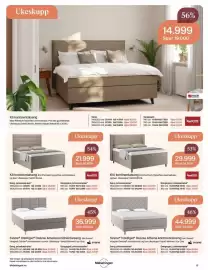 Møbelringen kundeavis Side 15: Wonderland K10 kontinentalseng €29.999,00, Wonderland K8 kontinentalseng €21.999,00