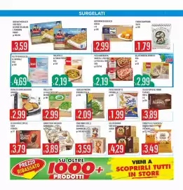 Volantino IperSisa Pagina 7: Gelato pocket coffee stick ferrero €3,79, Cono cinque stelle Sammontana €3,59