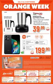 Volantino Expert Di Lella settimana 38 Pagina 26: Montalatte elettrico Toraldo €39,99, Redmi 17 €199,90