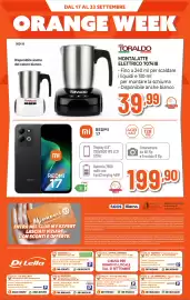 Volantino Expert Di Lella settimana 38 Pagina 26: Montalatte elettrico Toraldo €39,99, Redmi 17 €199,90