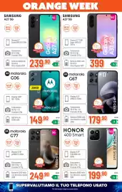 Volantino Expert Di Lella settimana 38 Pagina 3: Motorola G77 €249,90, Samsung Galaxy A37 5G €399,00
