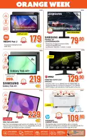 Volantino Expert Di Lella settimana 38 Pagina 6: Stampante laser HP LaserJet M110W €109,90, Lenovo Idea Tab Luna Gray €229,00