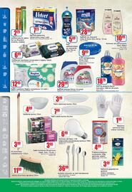 Sezamek gazetka Strona 6: Ręcznik papierowy Velvet Extra Long €7,25, Papier toaletowy Regina rumiankowy €12,45