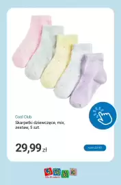Smyk gazetka Strona 10: Skarpetki dziewczęce zestaw 5-pak Cool Club €29,99