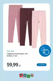 Smyk gazetka Strona 6: Legginsy dziewczęce mix 3-pak Cool Club €59,99