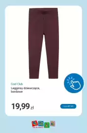 Smyk gazetka Strona 7: Legginsy dziewczęce bordowe Cool Club €19,99