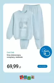 Smyk gazetka tydzień 38 Strona 3: Dres dziewczęcy ocieplany niebieski Cool Club €69,99