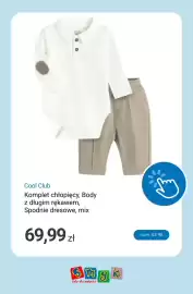 Smyk gazetka tydzień 38 Strona 8: Komplet chłopięcy body z długim rękawem spodnie dresowe mix Cool Club €69,99