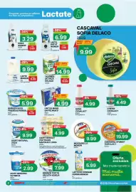 Catalog Diana Supermarket Pagină 2: Sapte Munți unt de masă €4,99, Delaco telemea de vacă €14,99