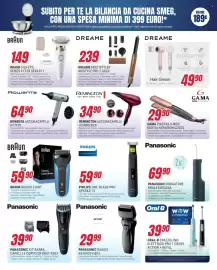Volantino Trony Pagina 18: Panasonic rasoio €29,99, Philips One Blade Pro €59,90