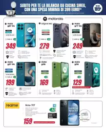 Volantino Trony Pagina 34: Motor edge 60 NEO €279,00, Moto g06 €129,00