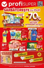 Catalog PROFI săptămâna 38 Pagină 1: Pepsi pachet băutură răcoritoare €16,89, Lay's Oven Baked €6,49