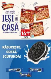 Catalog PROFI săptămâna 38 Pagină 14: Dr Oetker Pizza Guseppe €14,99, Oreo original €2,99
