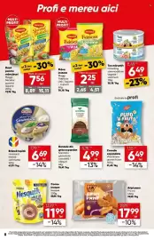 Catalog PROFI săptămâna 38 Pagină 8: Maggi Fidelicios €2,25, SanoVita rondele orez glazura cacao €4,99
