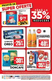 Catalog PROFI săptămâna 38 Pagină 4: Oreo biscuiti, Schweppes bautură răcoritoare