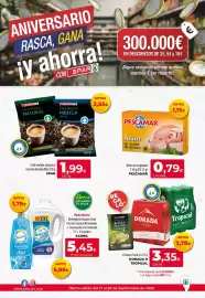 Folleto Spar La Palma Página 1: Spar café molido natural o mezcla almohadilla €1,99, Dorada Pilsen €3,35