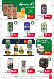 Folleto Spar La Palma Página 16: Dorada Cerveza Especial la Original €3,35, Cerveza sin alcohol DORADA €0,59
