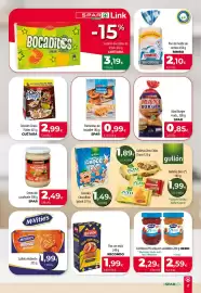 Folleto Spar La Palma Página 8: Bimbo pan de molde sin corteza €2,10, Spar maxi burger €0,85