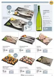 Folleto Supermercados Plaza Página 13: Pescadilla de ración €8,90, Concha de abanico €19,90