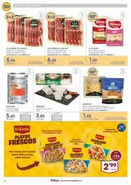 Folleto Supermercados Plaza Página 18: El Ventero queso tierno lonchas y lonchas light €1,50