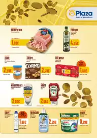 Folleto Supermercados Plaza Página 25: Corny barritas chocolate con leche €2,49, Hero mermelada €2,39