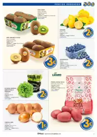 Folleto Supermercados Plaza Página 3: Lazaro patata lavada roja €3,00, Freshkia lechuga batavia hidropónica fresquia €2,00