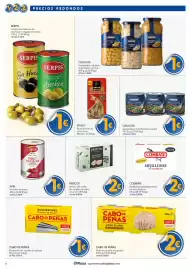 Folleto Supermercados Plaza Página 8: Serpis aceitunas negras sin hueso €1,00, Friscos bonito del norte €2,00