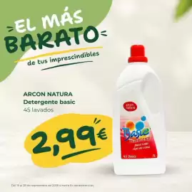 Folleto Supermercados Tu Alteza Página 2: Natura - detergente basic €2,99