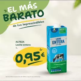 Folleto Supermercados Tu Alteza Página 4: Alteza - leche entera €0,95