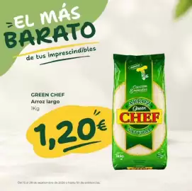 Folleto Supermercados Tu Alteza Página 5: Chef select - arroz largo €1,20