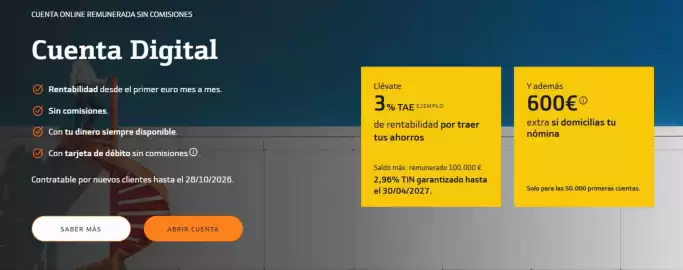 Folleto Evo Banco Página 1