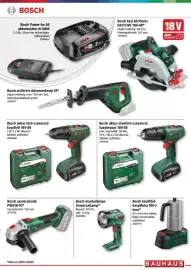 Bauhaus akciós újság Oldal 17: Bosch kávéfőző EasyMoka 18V-2 Inox €34.257.911,00, Bosch EasyImpact 18V-38 €33.118.273,00