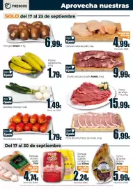 Folleto Unide Market Página 2: Tomate pera €1,79, Cebolleta, manojo 3 uds. €1,49