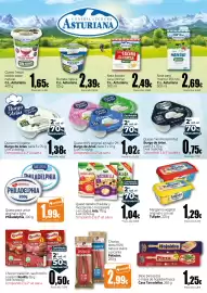 Folleto Unide Market Página 4: Arla queso rallado cheddar o mozzarella €1,04, Burgo de Arias queso mini cabra €1,38