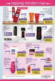 PlusMarket akciós újság Oldal 4: Taft hajformázó wax / krém €1.690,00, L'oreal paris elseve hajbalzsam €1.090,00