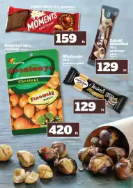Family Diszkont akciós újság hét 38 Oldal 8: Töltött ostya 45 g, gesztenye MOMENTS GESZTENYE MITAL 3533 Ft/kg KIADAS 159 Et